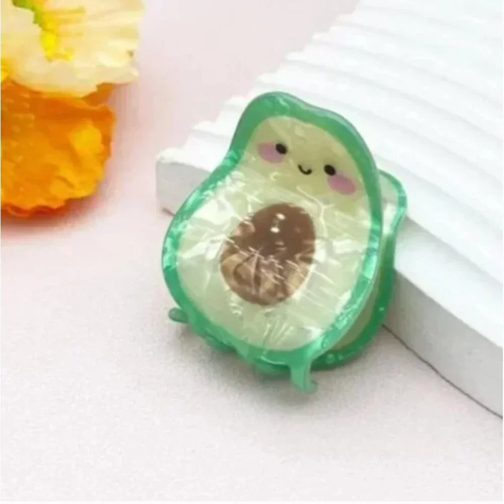 ⭐️ ❤️ FREE Avocado Fruit Chic Glam Trendy Girly Modern Minimalist Hair Claw Clip